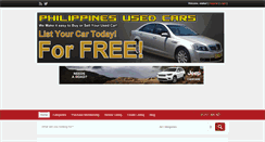 Desktop Screenshot of philippinesusedcars.com